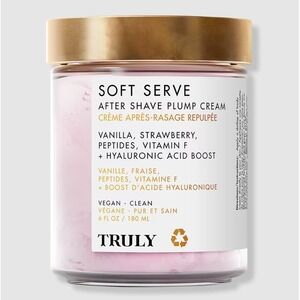 Truly‎ Beauty Soft Serve After Shave Plump Cream 6oz Vanilla Strawberry New
